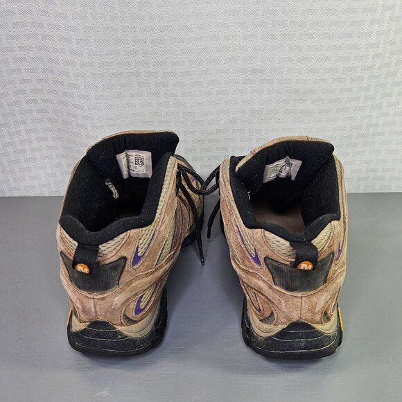 Merrell Women's Moab 2 Mid Waterproof Hiking Boots Size 7.5 - Picture 2 of 7